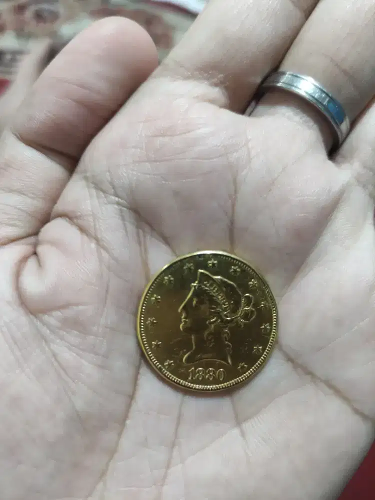 Gold coins america (liberty head)