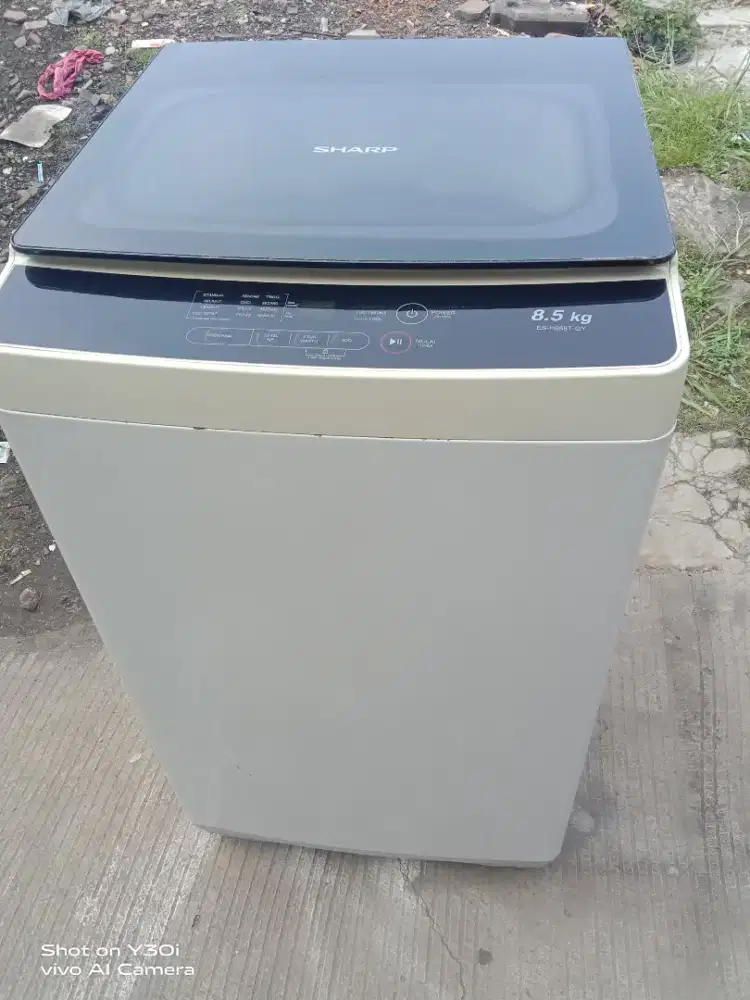 Mesin cuci Sharp 8,5 kg normal siap pakai dan kirim