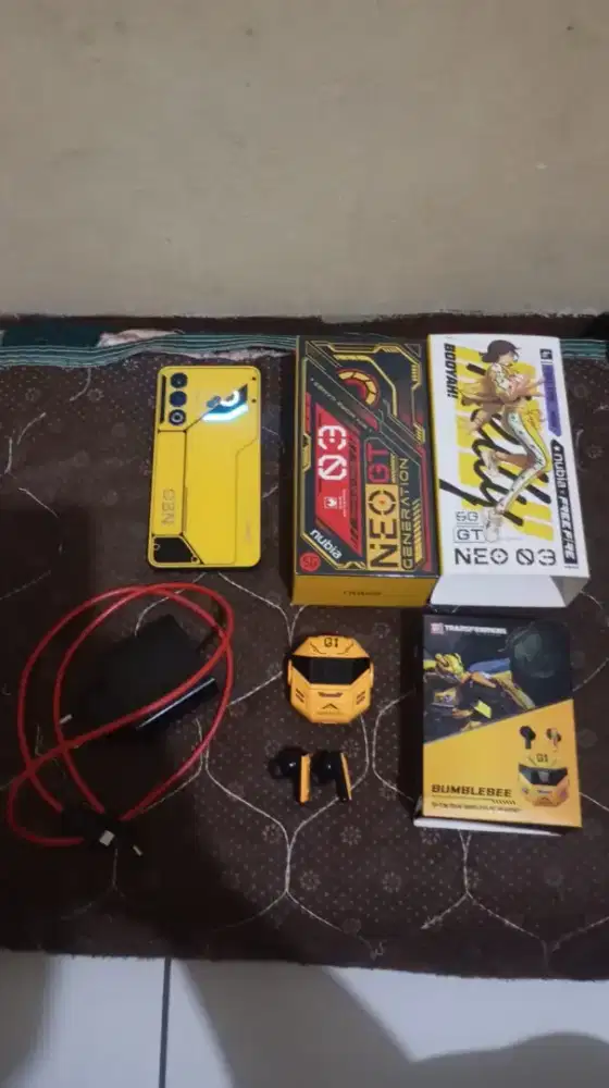 NUBIA NEO GT3 PRO AND TWS TRANSFORMERS (LIKE NEW)