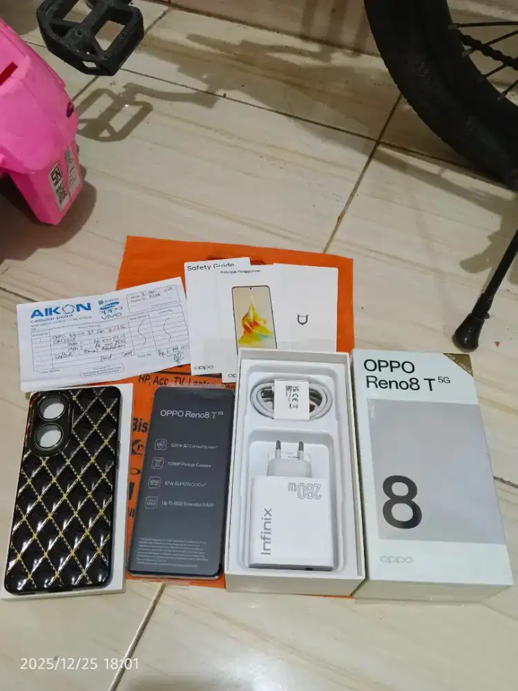 Oppo Reno 8T 5G 8/256 Fullset Original