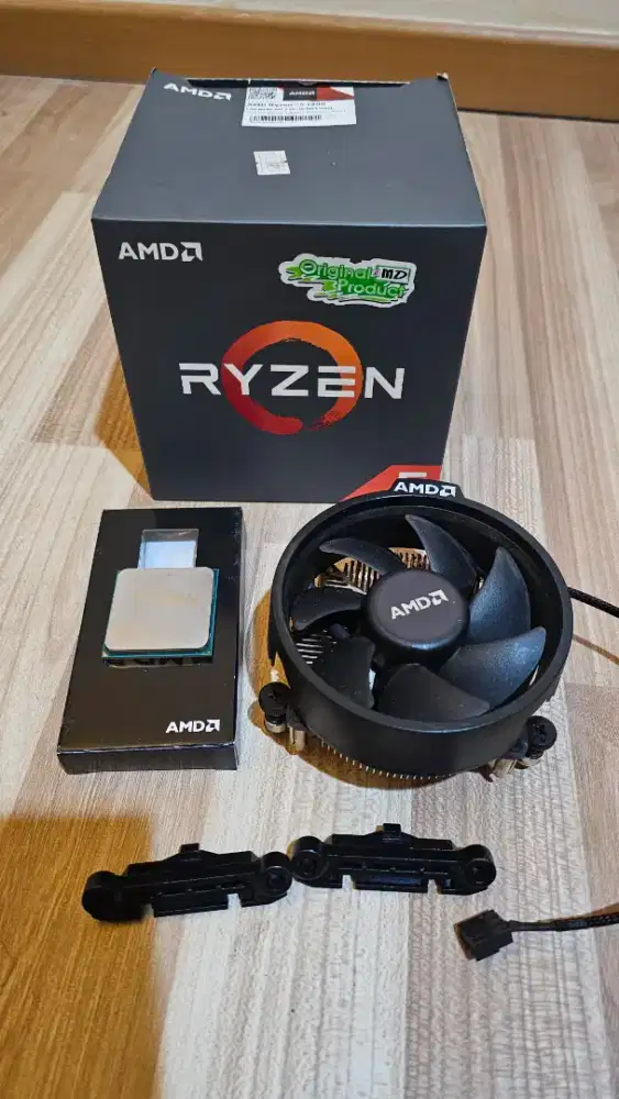 AMD Ryzen 5 1400 AM4 bekas second processor 3.2 ghz + Fan