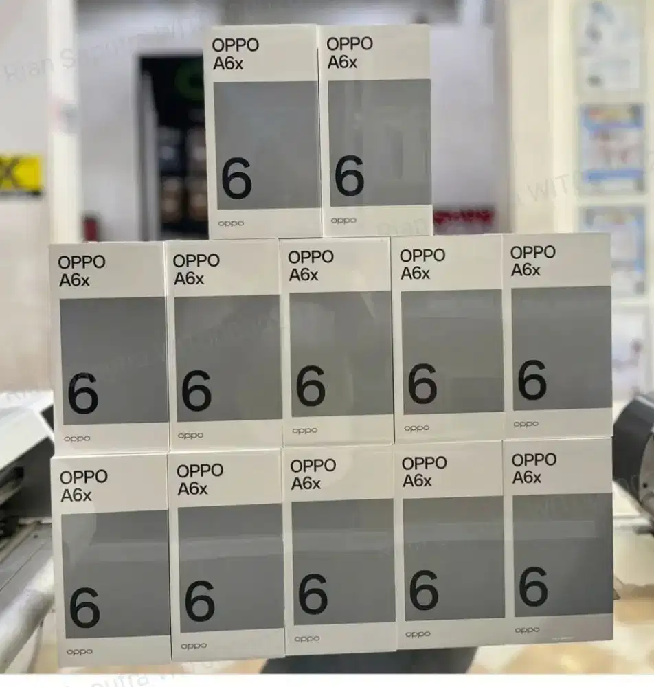 Oppo A6X Ram 4/128gb ATLANTIS DAHSYAT