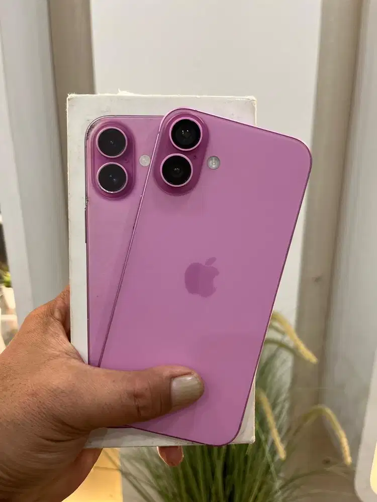 Iphone 16 plus 256 gb resmi beacukai terdaftar garansi imei permanen