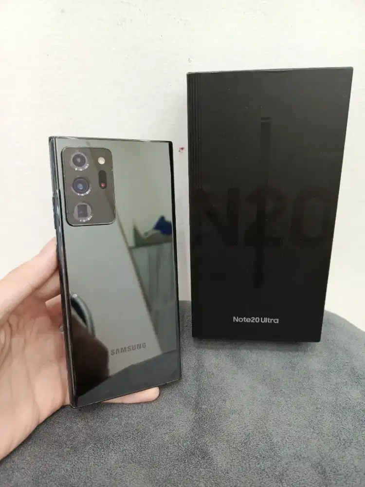 Samsung Note 20 Ultra 8/512 resmi sein, fullset ori, mulus, nominus,