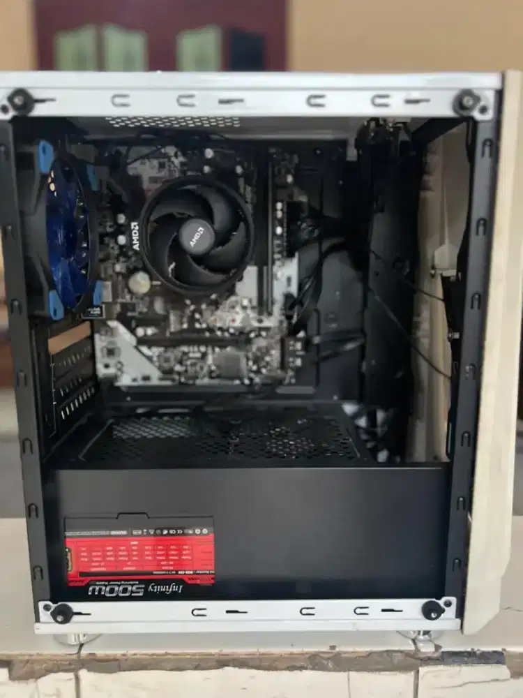 JUAL BU! KOMPUTER GAMING AMD RYZEN 3 3200G + MONITOR SAMSUNG GAES