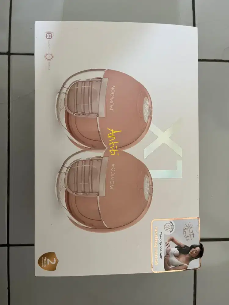 [Preloved] MOOIMOM X1 Ultra Smart Hands-Free Electric Breast Pump X1