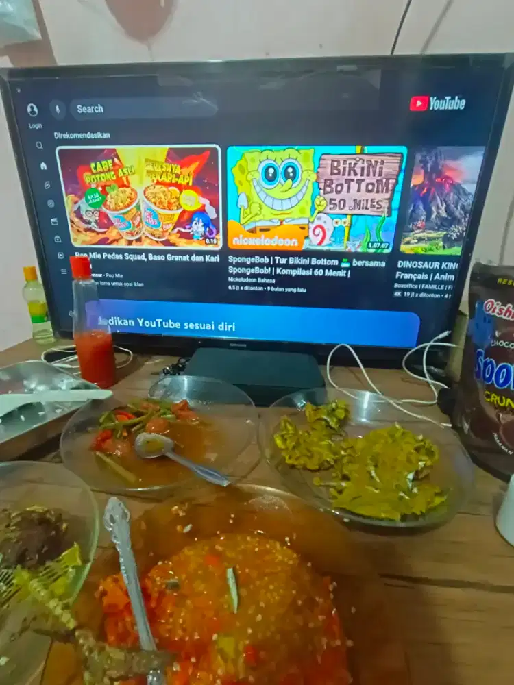 SMARTV SAMSUNG BESAR LENGKAP