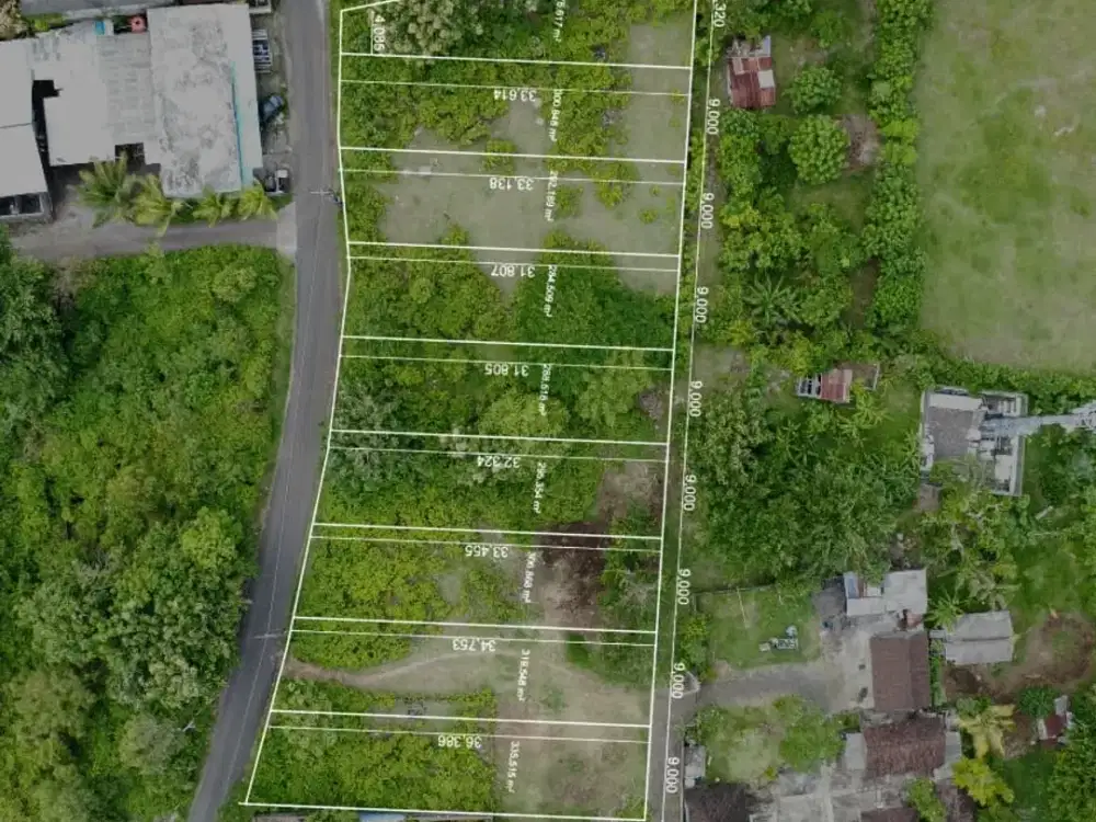 Tanah Jalan Utama Melang Kaja Ungasan