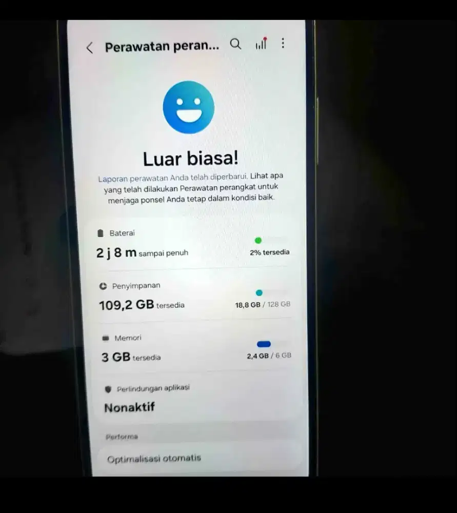 samsung A05 pemakaian