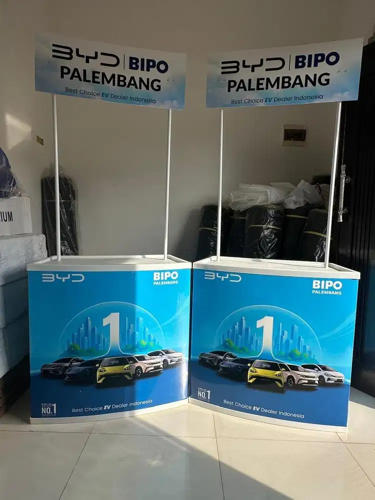 Meja pameran event desk . Ready stok Palembang