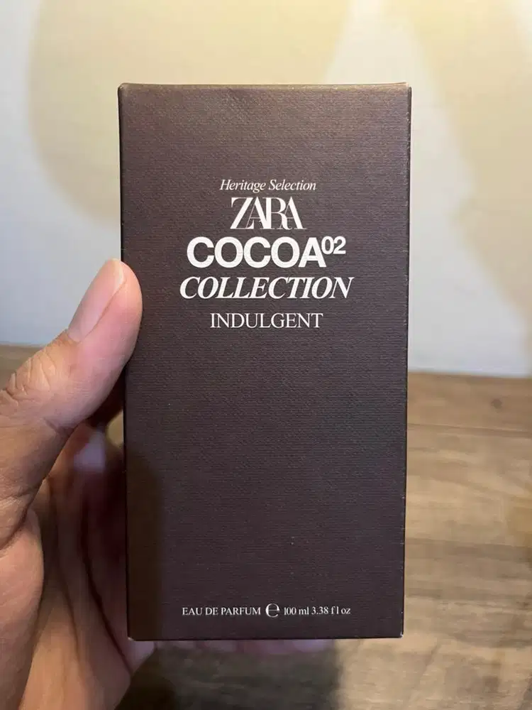 Parfume zara cocoa collection indulgent