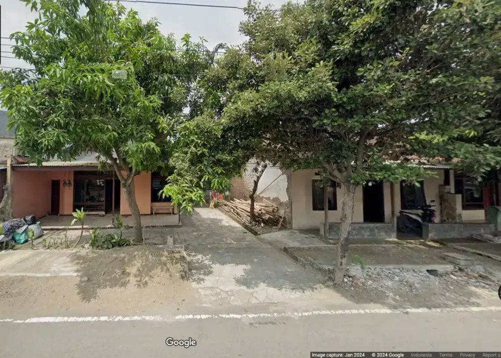 Jual 2 rumah jadi satu nol jl raya strategis Kediri