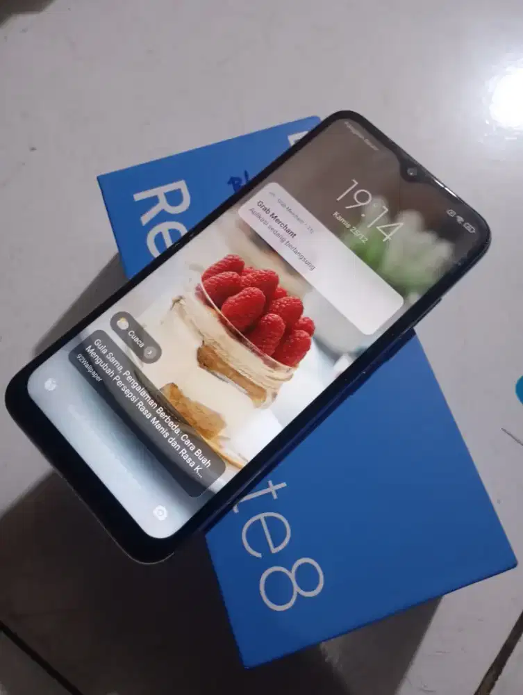 Xiomi redmi note 8 ram 4+1/64