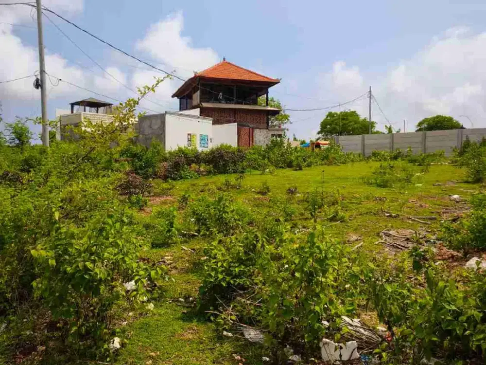 dijual tanah 5,30 are IDR 400 juta /are nego kawasan Pandawa beach kutuh kuta selatan badung bali