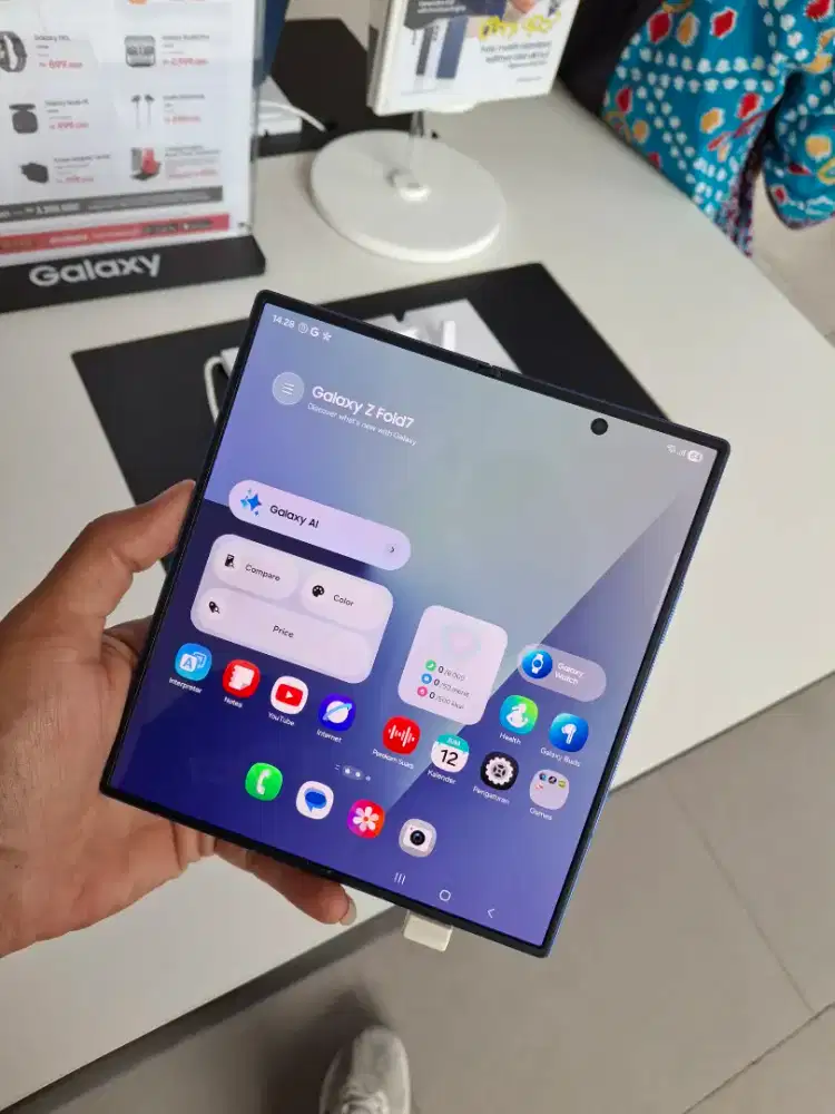 SAMSUNG Z FOLD7 DISKON 3,5 JUTA BUNDLING TWS BUDS 3 FE BONUS SPEAKER