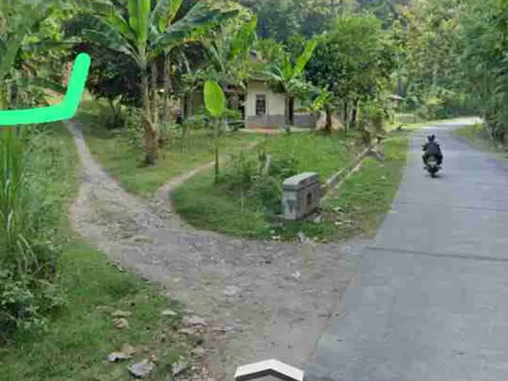 Dijual tanah nanggulan Cocok tuk investasi dan hunian.