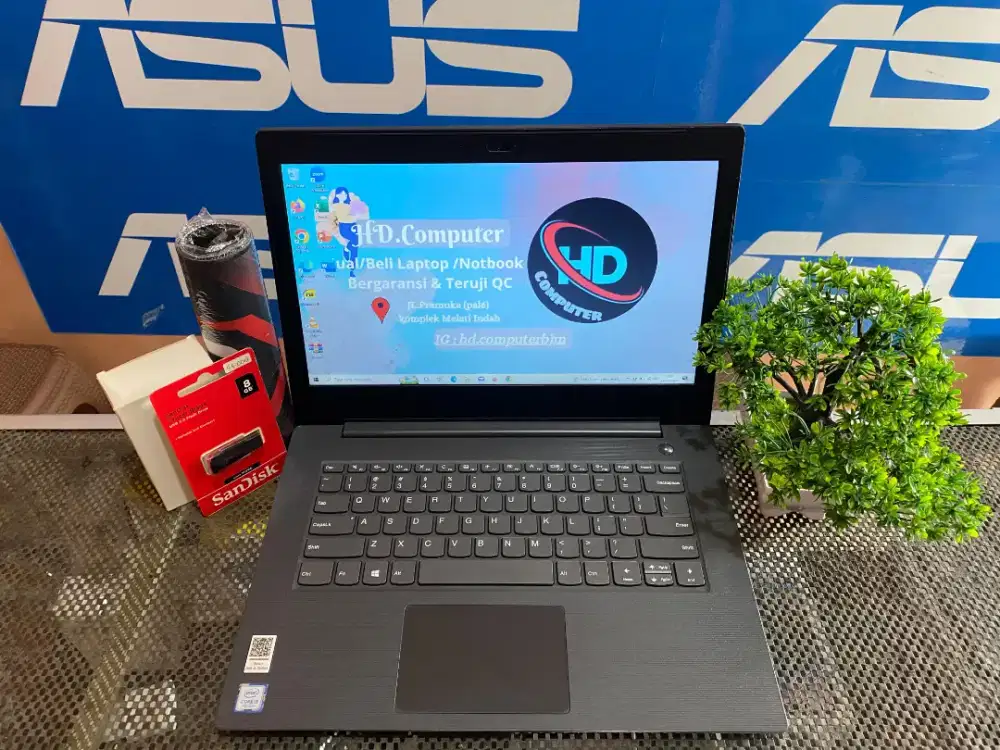 PROMO LAPTOP LENOVO IDEAPAD V14 RAM 8GB SSD 256GB ANTI LEMOT!!