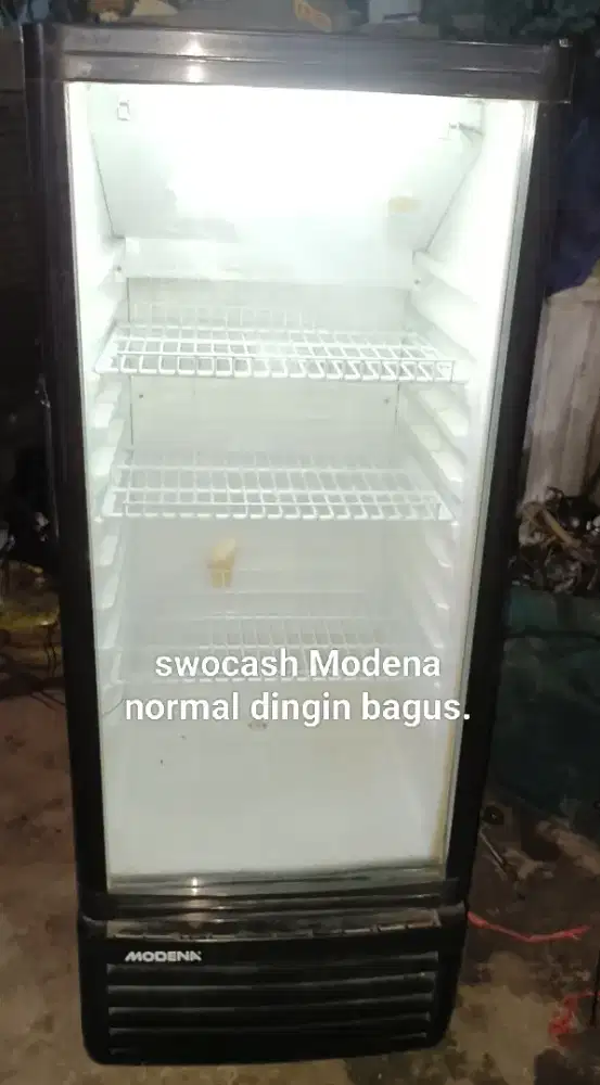 Swocash pendingin minuman normal dingin bagus Modena