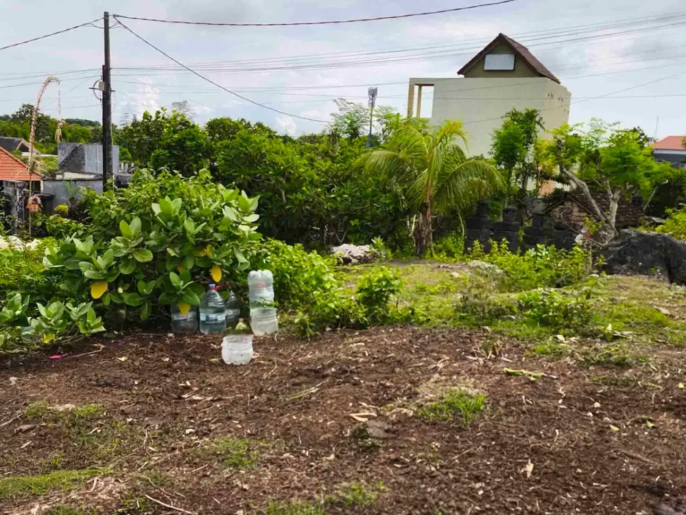 dijual tanah 5 are  harga 500 juta per are Kawasan GWK ungasan Kuta Selatan Badung Bali