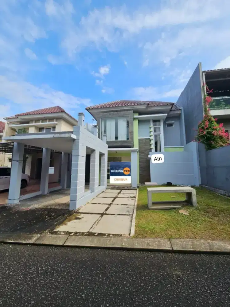 Di Jual Rumah Depan Taman di Legenda Wisata Cibubur