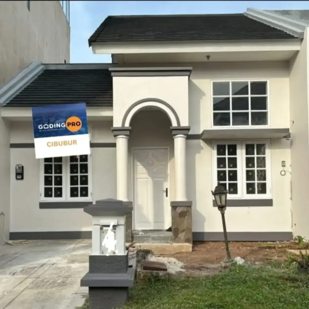 Dijual cepat rumah Cantik dalam cluster adem ayem kota wisata
