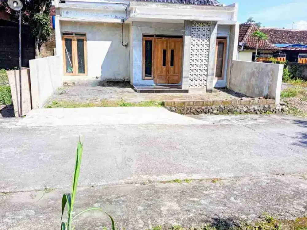 Rumah Murah kalasan utara Candi Sari akses aspal sangat strategis