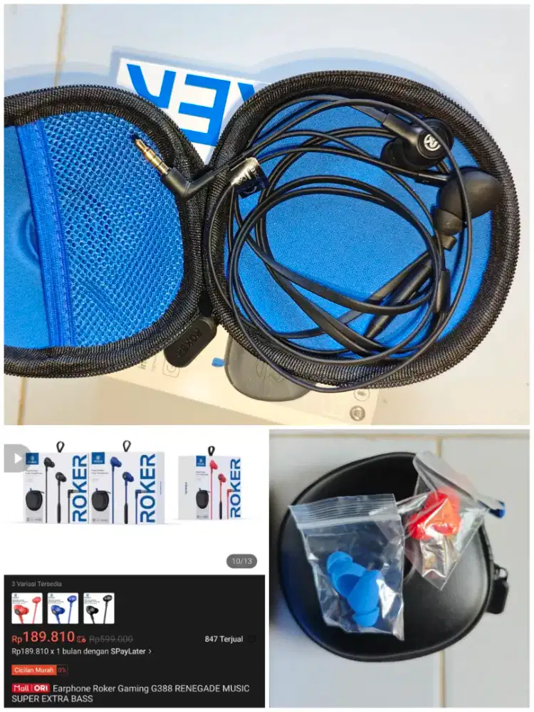 Earphone headset PUBG