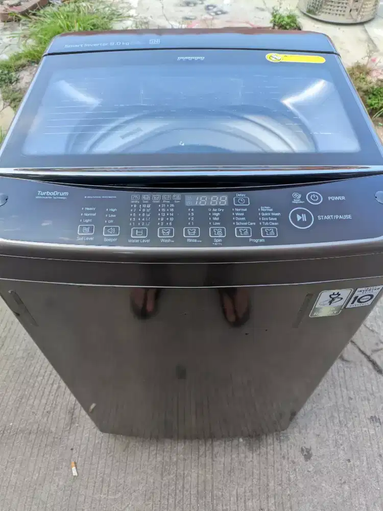 MESIN CUCI LG inverter Hemat daya