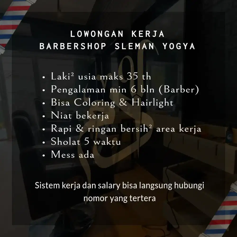 Lowongan Barbershop