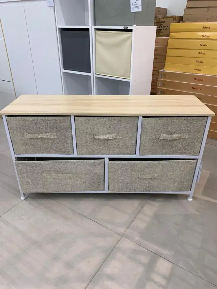 RUBINA STORAGE DRESSER WITH 5 DRAWERS