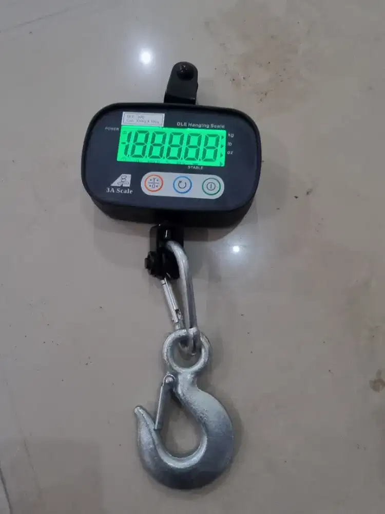 Timbangan DLE 100% original ready kapasitas 300 kg