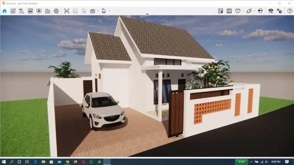 Di jual rumah baru milik sendiri di gerjen margomulyo seyegan