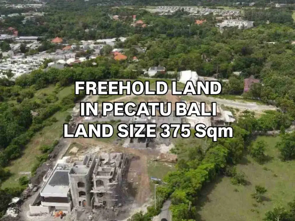 Tanah Hook Plot Kecil di Pecatu Kuta Selatan Badung Bali
