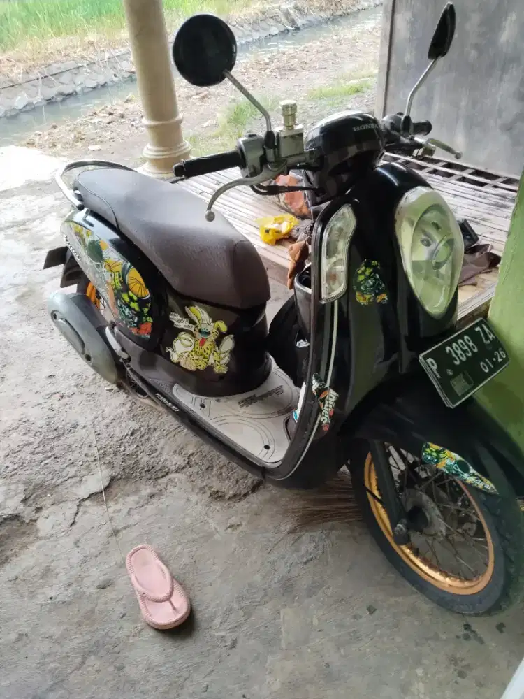 Scoopy pmakaian 2016 lengkap hidup konci doble mesin halus