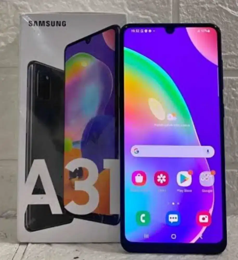 Murah hp samsung A31 6/128 lkp, bs TT