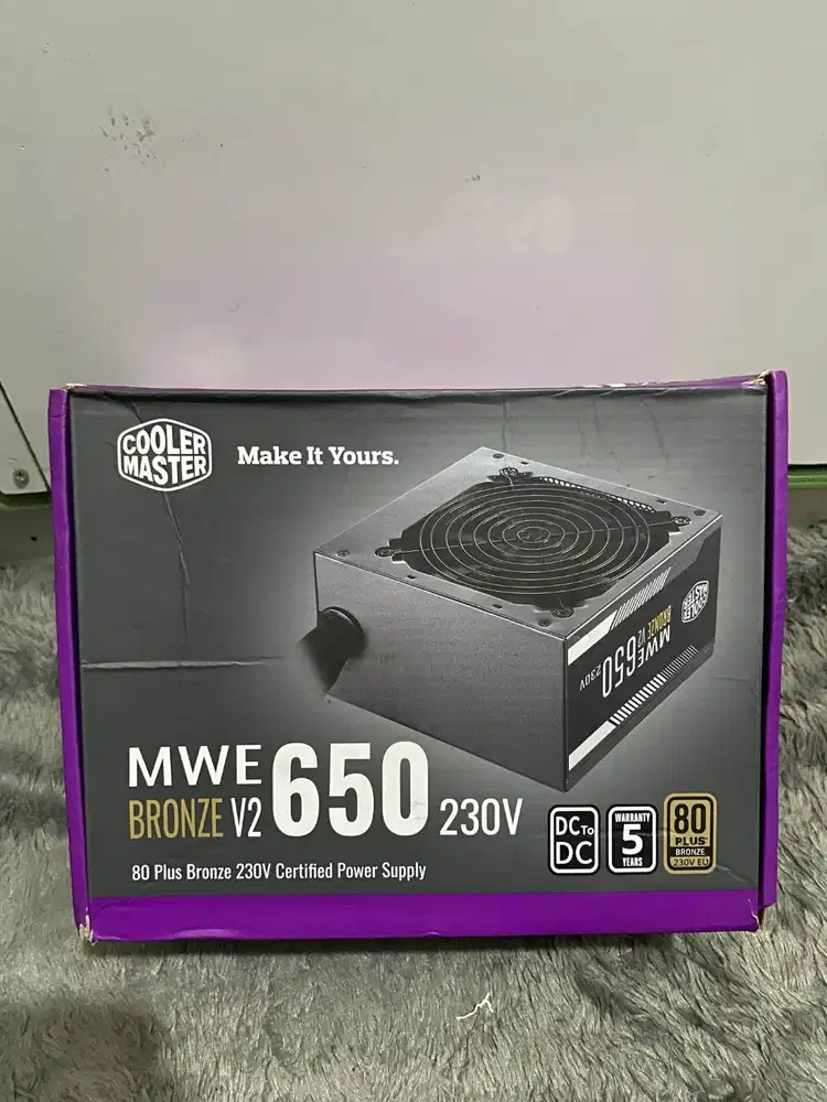 WTS!!! PSU COOLER MASTER 650 80 BRONZE V2 MODULAR