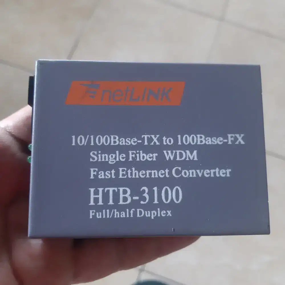 Netlink Fast Ethernet Converter HTB-3100B