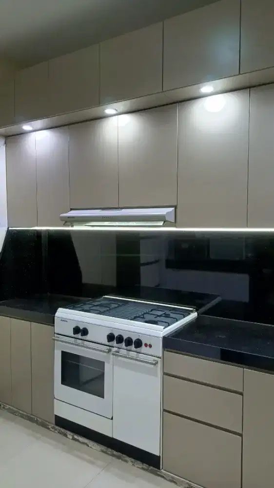 Kitchenset aluminium double layer