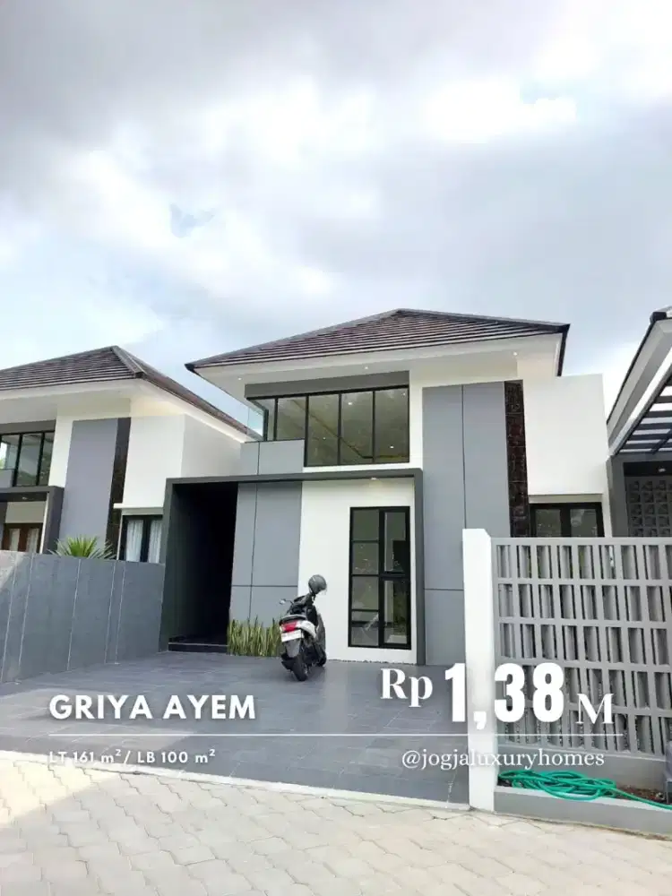 Dijual Rumah Luas di Griya Ayem Jalan Kaliurang 2