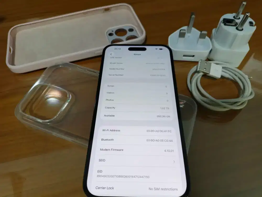 iPhone 14 Pro Max 1TB beacukai setara ibox signal permanen anti blokir