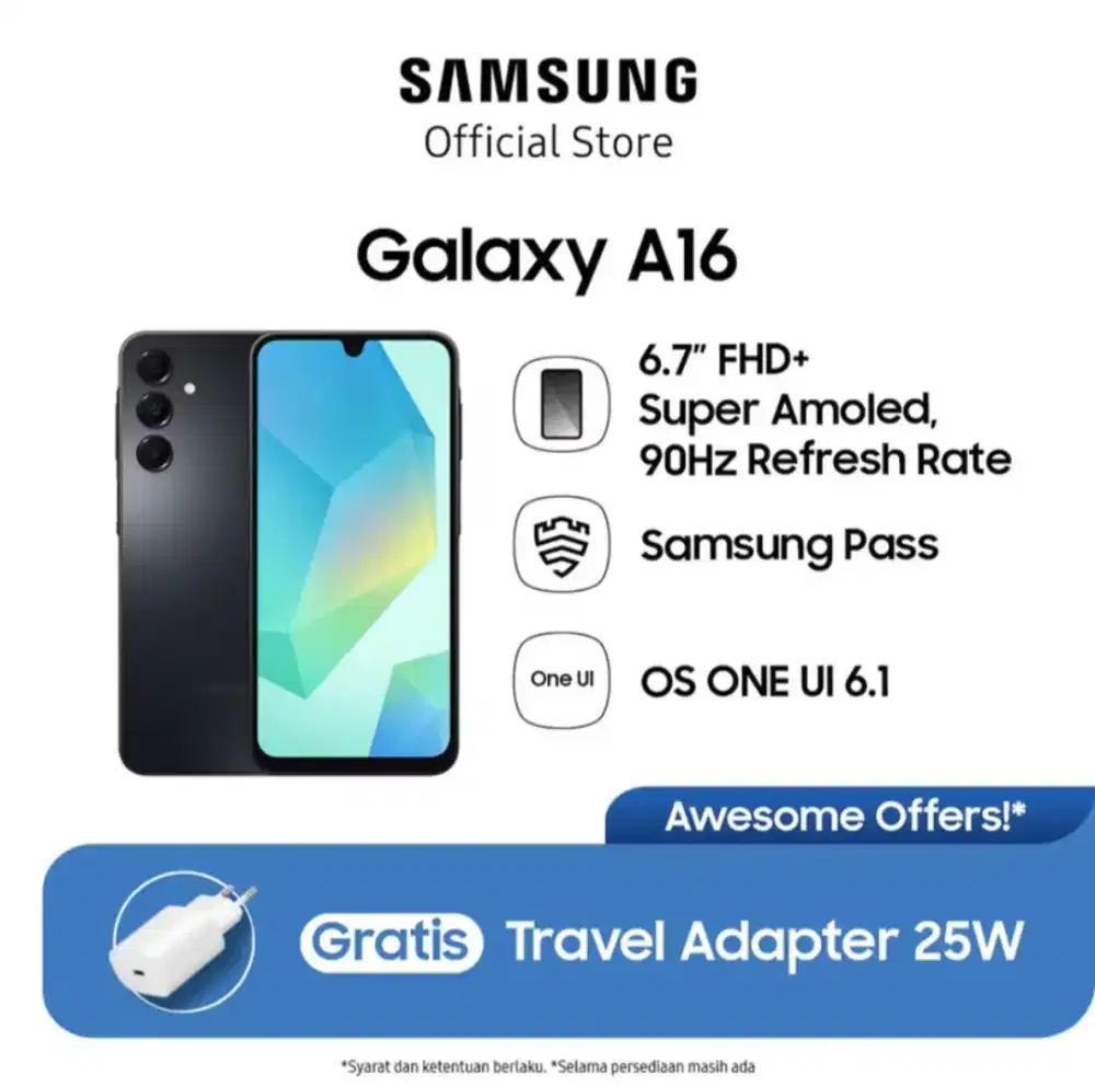 Samsung Galaxy A16 (8/128 Gb) - Black