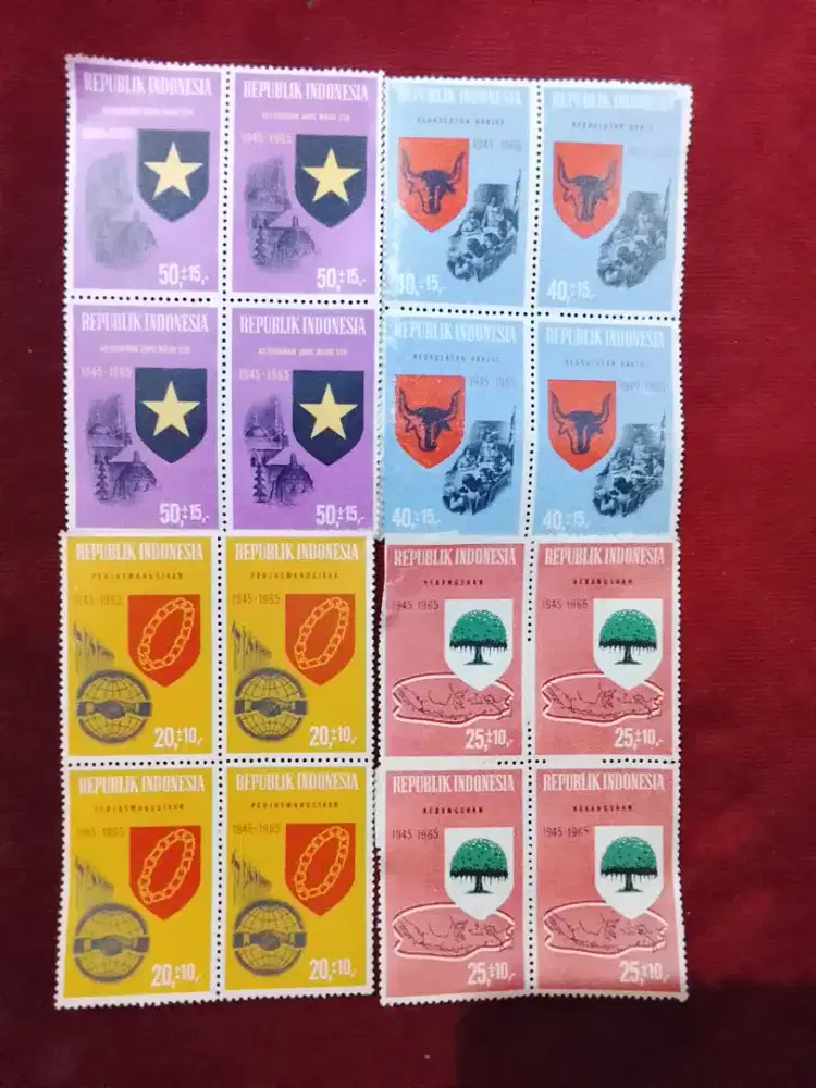 Perangko lawas Indonesia