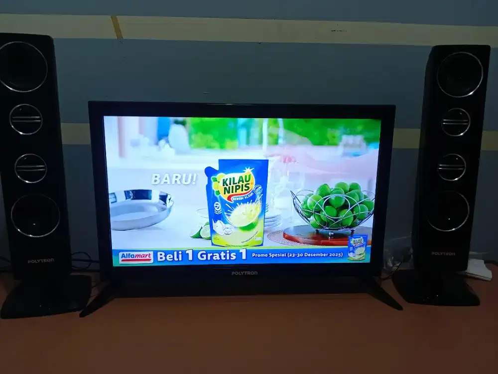Tv led. Polytron 24. Inc. Siaran digital.