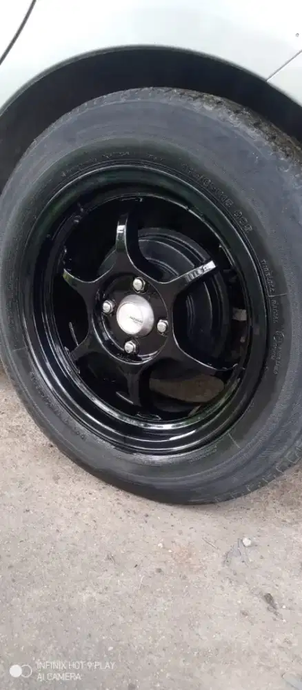 Velg advan rg1 ring 15 pcd 4x100 singel