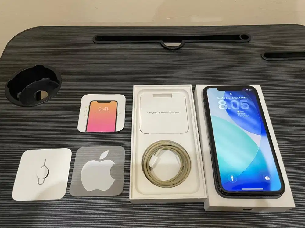 Iphone 11 128gb Hitam Resmi Digimap BH 73% Minus Fullset Original Nego