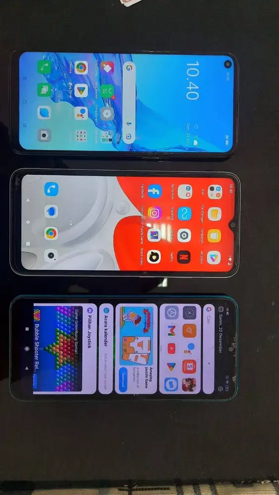 OPPO A53, REDMI A1, REDMI 9A dijual semua sekalian