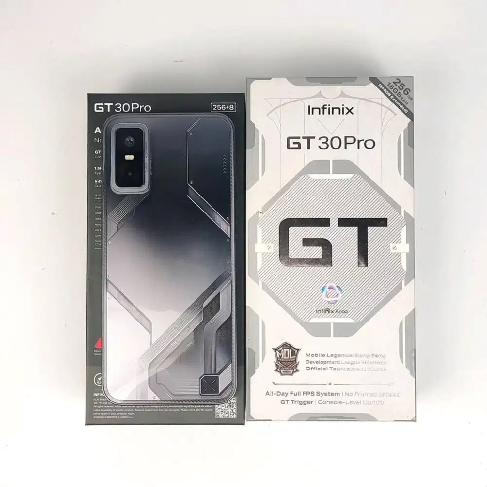 infinix gt 30 pro 8/256gb fullset original garansi aktif