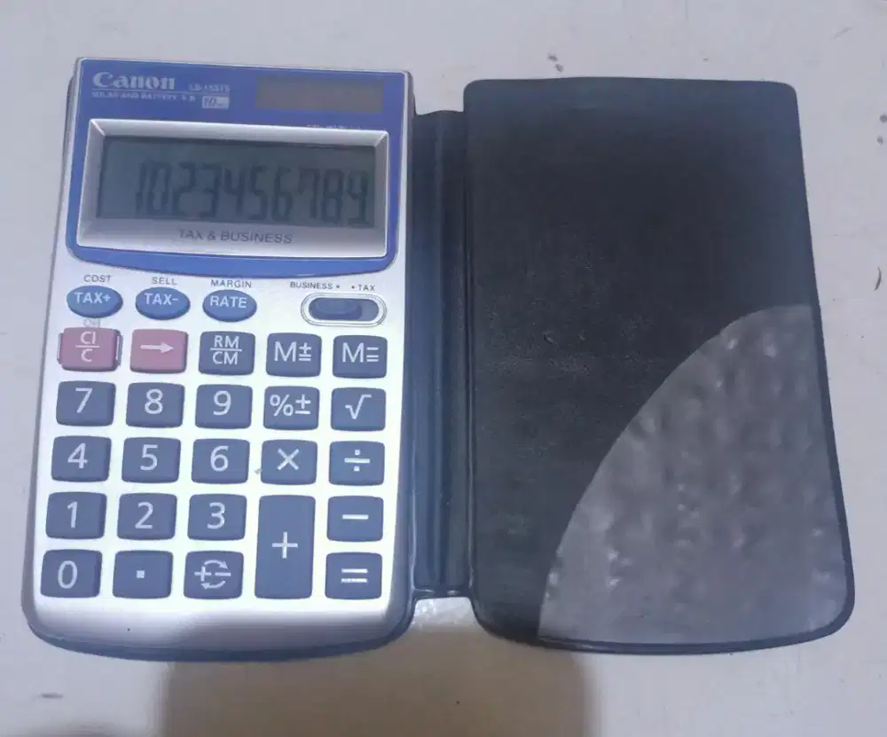 Kalkulator Canon LS-153 TS , 10 digit handheld kalkulator saku.