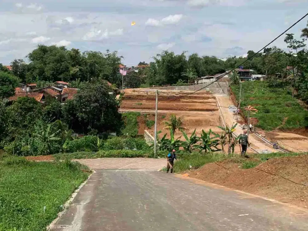 Tanah kavling strategis pinggir jalan untuk dibangun ruko