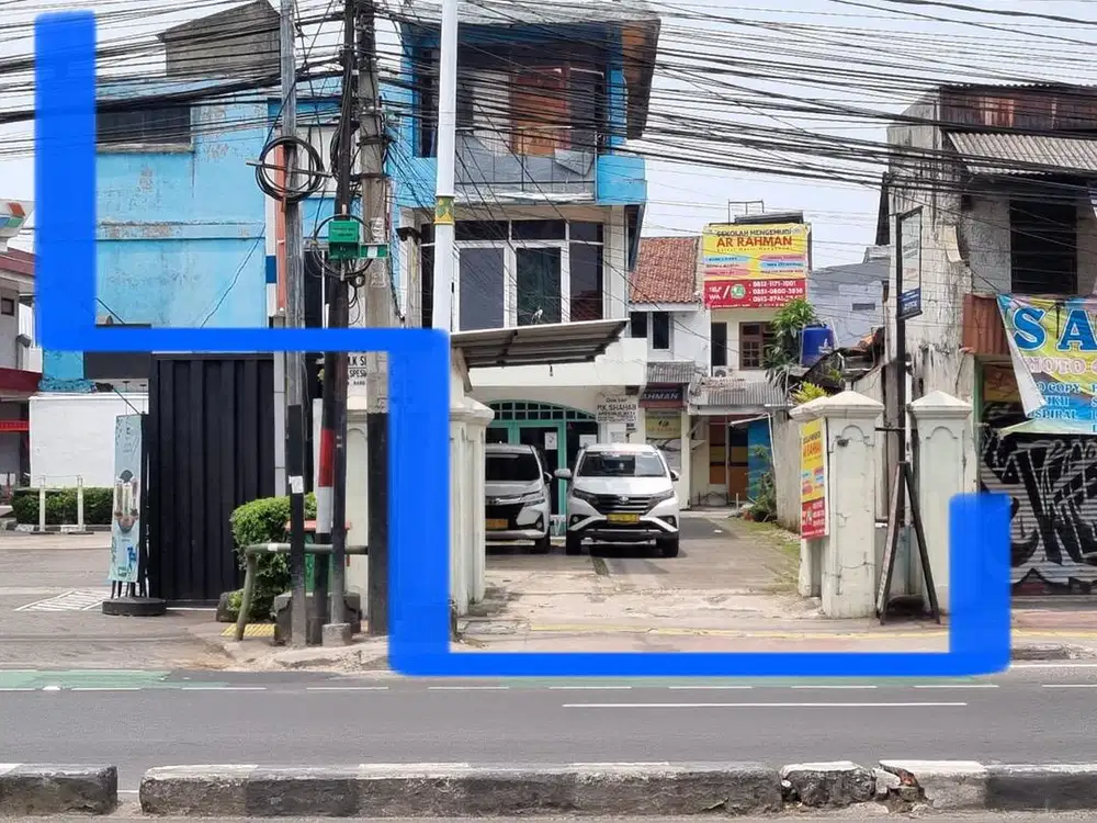 Di JUAL TANAH MURAH( HARGA NJOP)Pinggir Jalan Raya CAWANG.